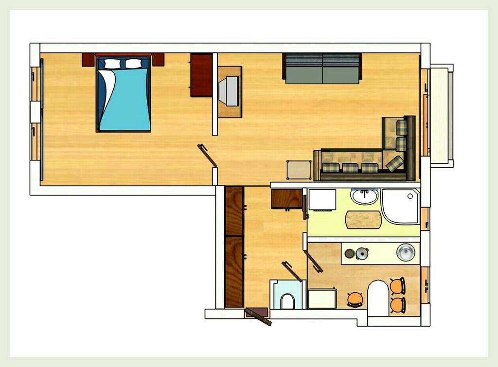 Apartments On Moskovskaja 第聂伯罗彼得罗夫斯克 外观 照片